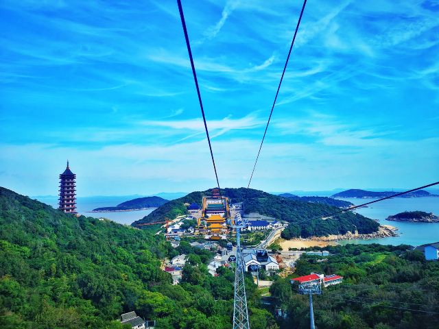 舟山市普陀山风景区-佛顶山