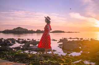 威海西霞口的夏日，享受海滨慢时光