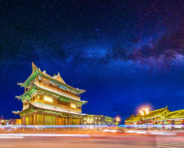 大同古城-鼓楼