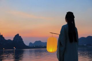 传说景观--五马拦江