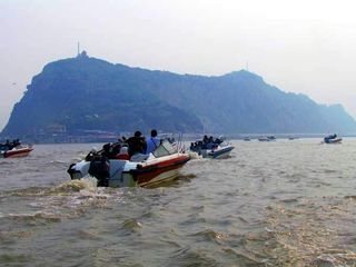 辽宁旅游：探寻海上笔架山（图）
