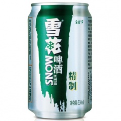 雪花啤酒精制330ml