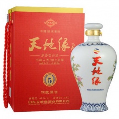 60°天地缘五年原浆2500ml