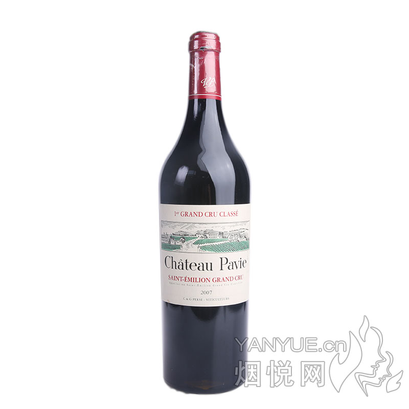 帕维酒庄红葡萄酒2007 14° 750ml