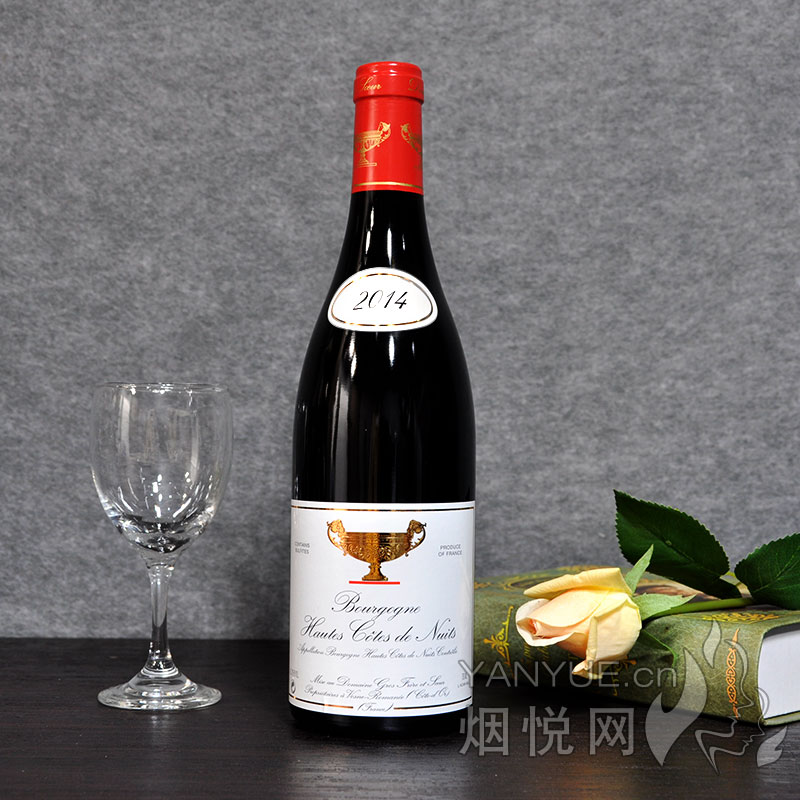 大金杯上夜丘村干红葡萄酒2014(Gros Frere Soeur)13°  750ml