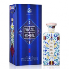 50°兰陵陈香蓝尊瓷瓶500ml