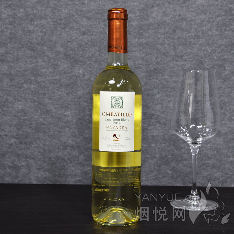 奥玛罗干白葡萄酒2014(Ombatillo Sauvignon Blanc)12.5°  750ml