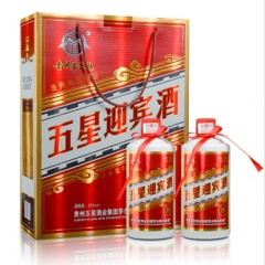 52°五星迎宾酒（8年）480ml*2
