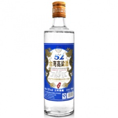 五缘湾台湾高粱酒三年窖藏52度500ml