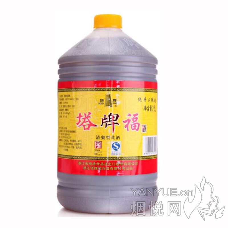 塔牌福酒纯手工酿造清爽型13° 2.5L