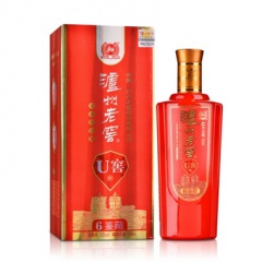 52°泸州老窖U窖6鉴藏500ml
