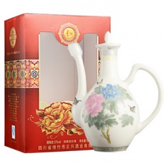52°壹湖五彩瓷（国色天香）500ml