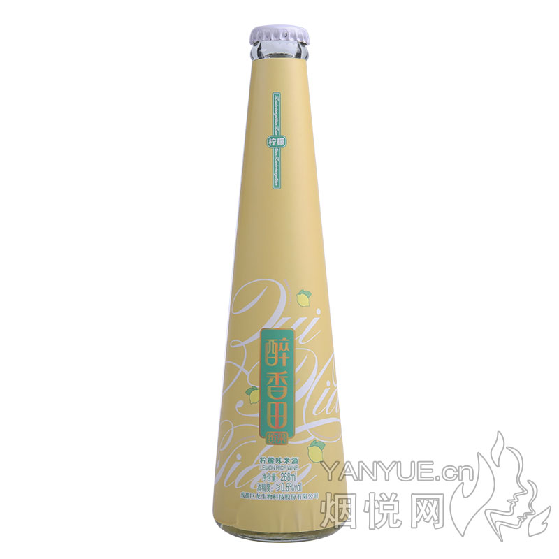 醉香田缤果系列柠檬味米酒 0.5° 268ml