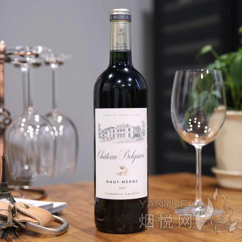 巴加芙城堡红葡萄酒2007  12.5°  750ml