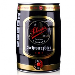 5.0°德国施罗德麦芽黑啤酒5L