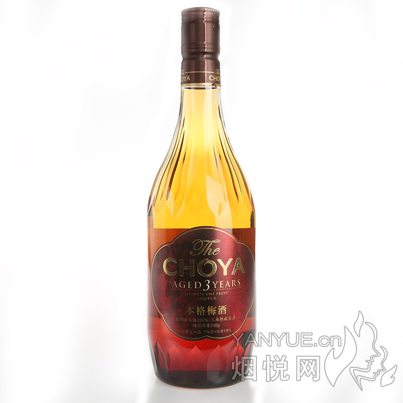 Choya蝶矢俏雅本格梅酒三年熟成古酒15° 720ml