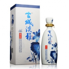 42°新疆第一窖古城淡雅-清风500ml