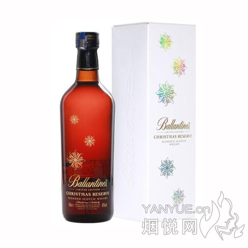 百龄坛珍藏装苏格兰威士忌(Ballantine’s)40°   700ml