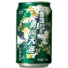 雪花啤酒丛林迷彩330ml