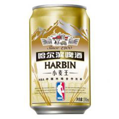 哈尔滨小麦王啤酒 3.6° 330ml