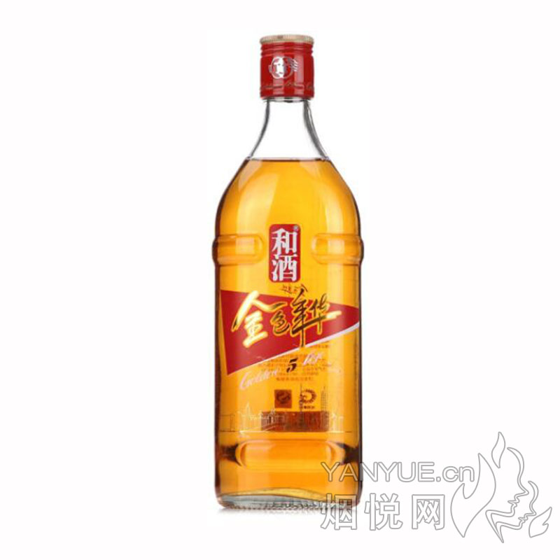 和酒金色年华5年陈特型半干黄酒13.5° 500ml