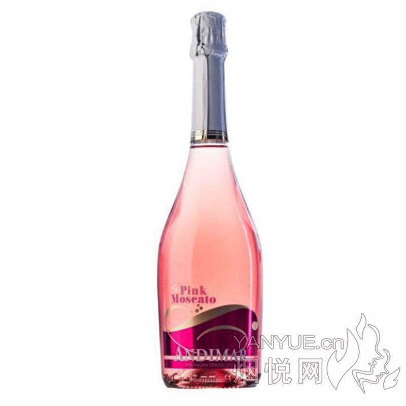 爱之湾桃红甜气泡葡萄酒7°  750ml
