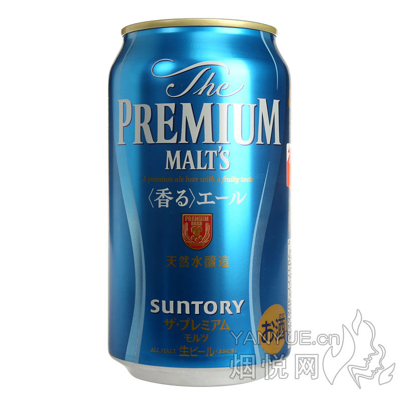 三得利蓝听生啤酒 6° 350ml