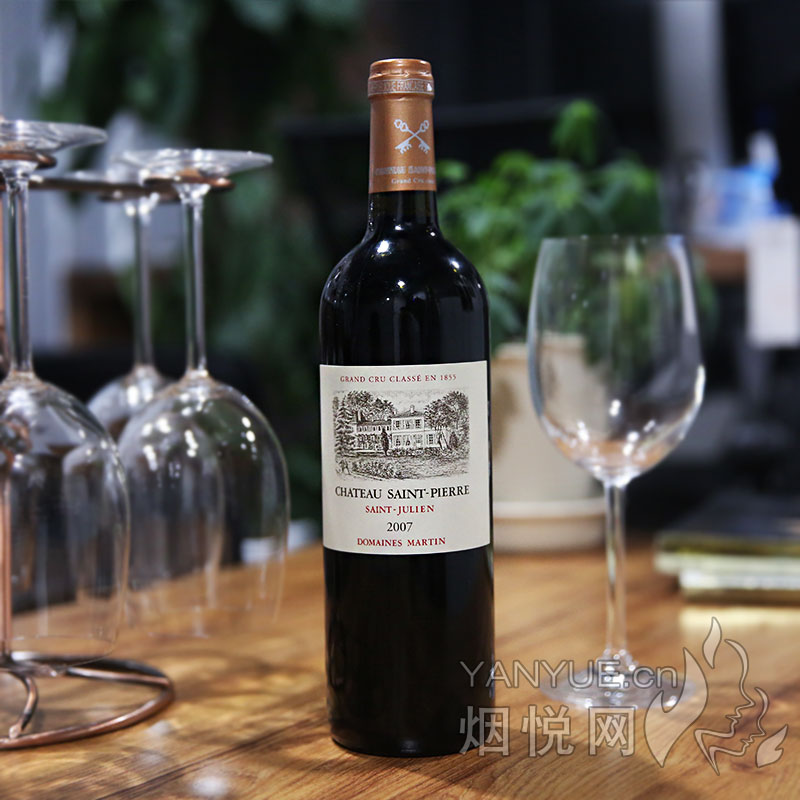 圣皮埃尔城堡红葡萄酒2007  13°  750ml
