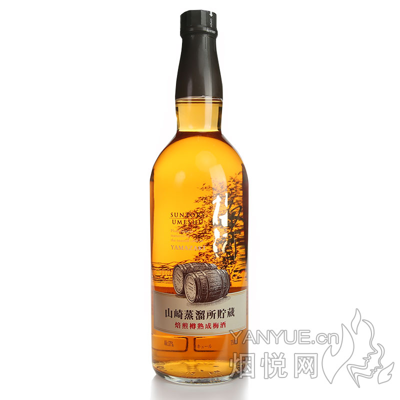 山崎蒸留所貯蔵焙煎樽熟成梅酒17° 750ml