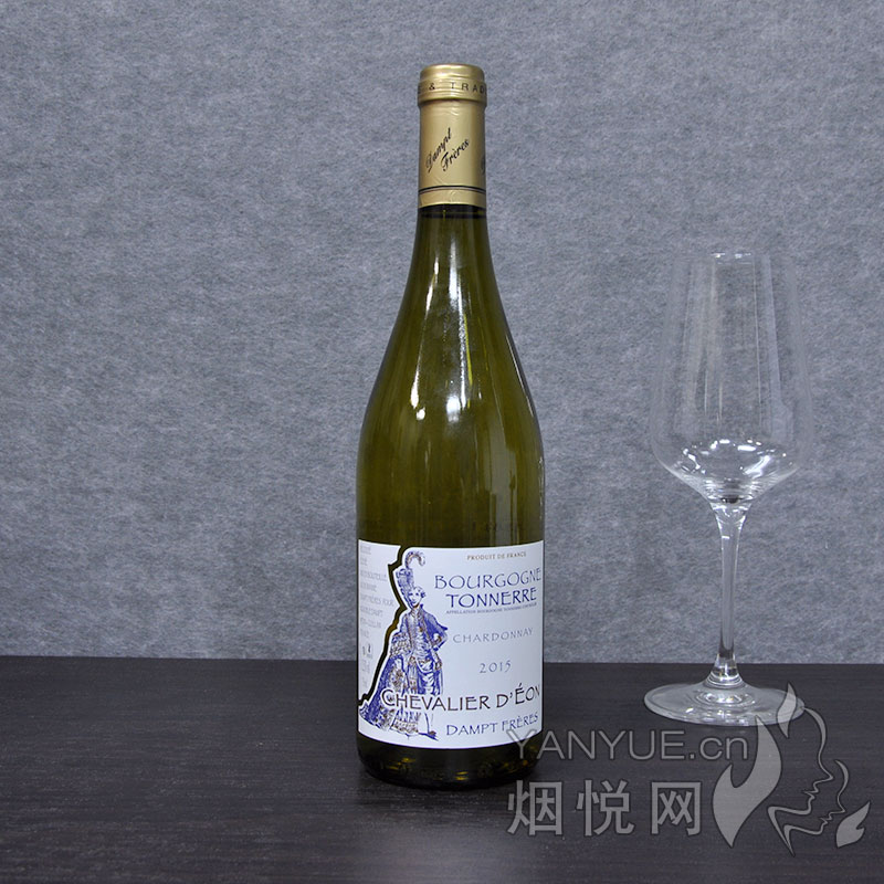 德翁骑士干白葡萄酒2015(Bourgogne Tonnerre Noir Chevalier d’ Eon)12.5° 750ml
