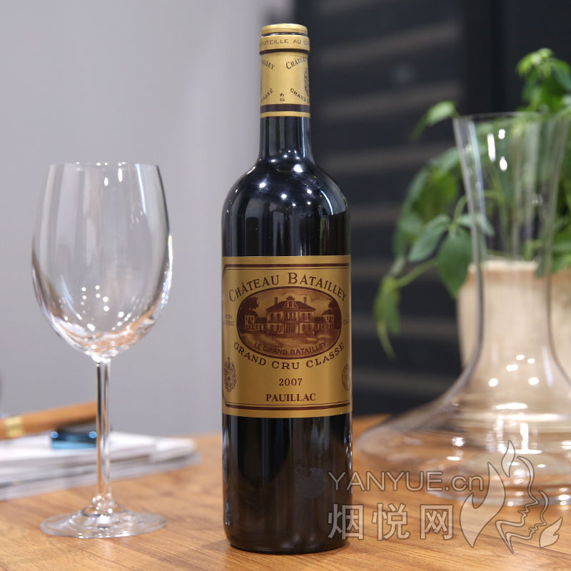 巴特利酒庄红葡萄酒2007  13°  750ml