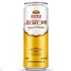 燕京原浆白啤500ml
