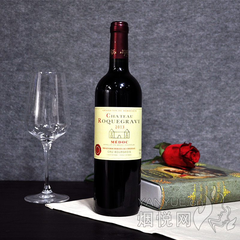 霍克庄园干红葡萄酒2013(Chateau Roquegrave)12.5°  750ml