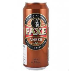 法克听装棕啤 500ml