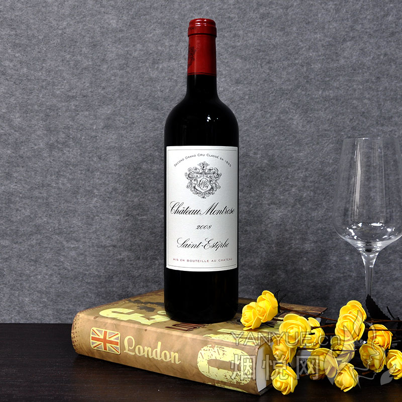 玫瑰山庄园干红葡萄酒2008(Chateau Montrose)12°  750ml