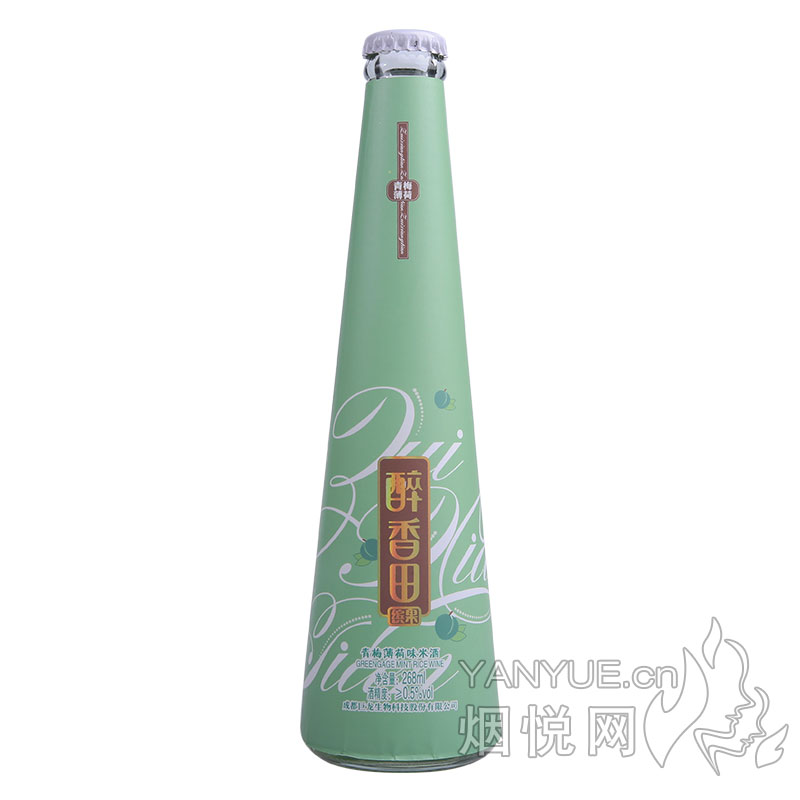 醉香田缤果系列青梅薄荷味米酒 0.5° 268ml