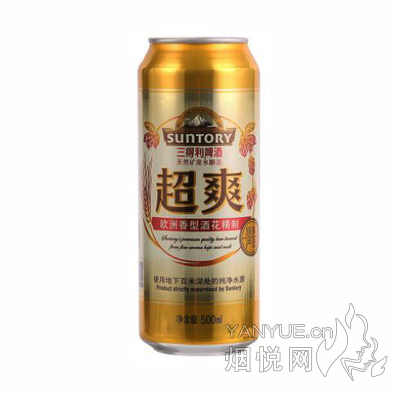 三得利超爽啤酒3.6° 500ml