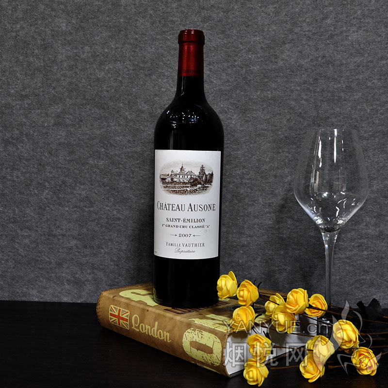 欧颂酒庄干红葡萄酒2007(Chateau Ausone)13°   750ml