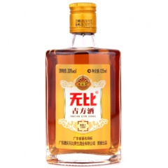 无比古方酒 扁瓶 30度125ml