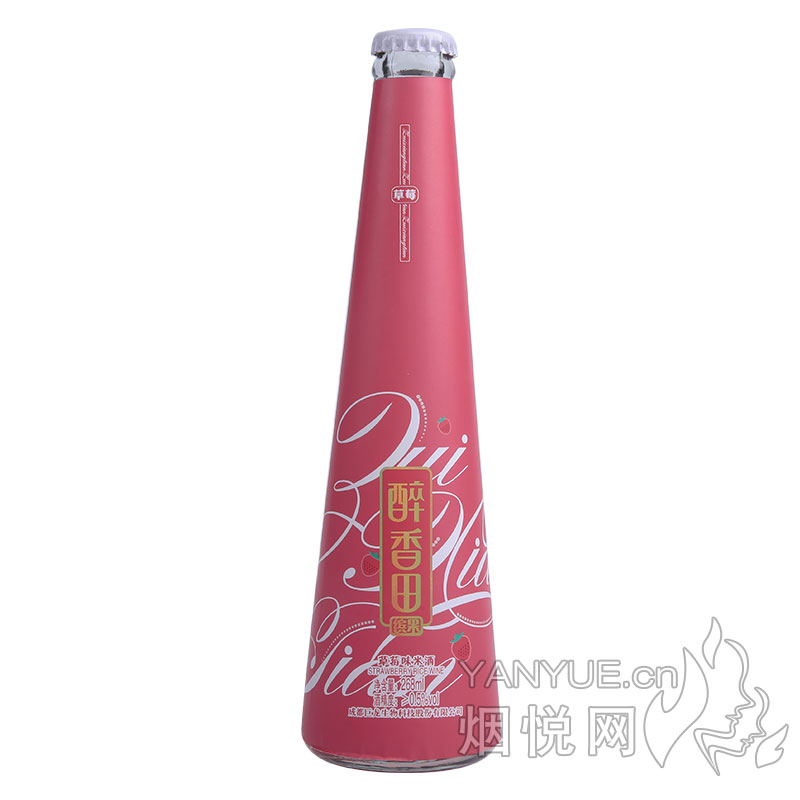 醉香田缤果系列草莓味米酒 0.5°  268ml