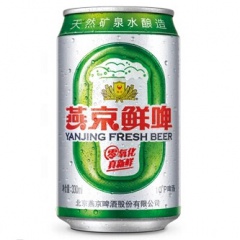 燕京鲜啤330ml