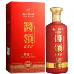 53°酱领典藏15-捆沙酱香老酒680ml