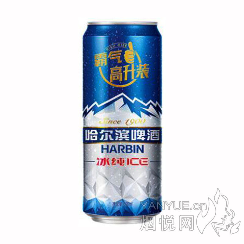 哈尔滨啤酒冰纯拉罐3.6° 500ml