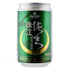 珠江啤酒纯生330ml
