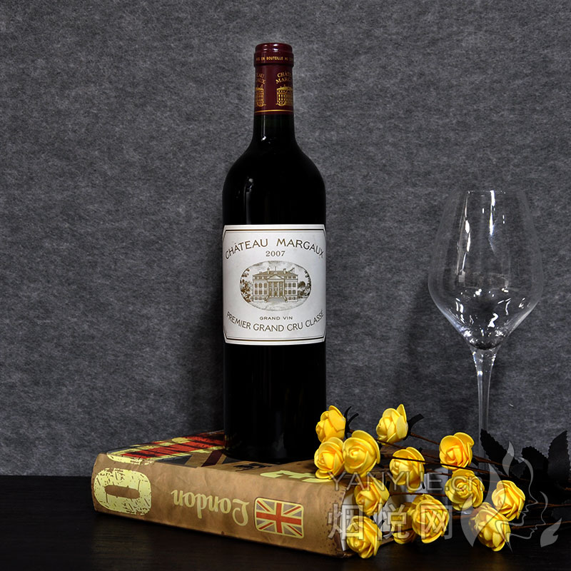 玛歌庄园干红葡萄酒 2007(Chateau Margaux)13°  750ml