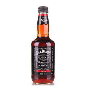 杰克丹尼威士忌预调酒可乐味 5° 330ml