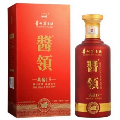 53°酱领典藏15-捆沙酱香老酒500ml