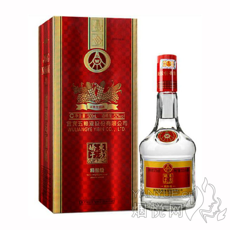 五粮液东方娇子精酿级52°  500mL