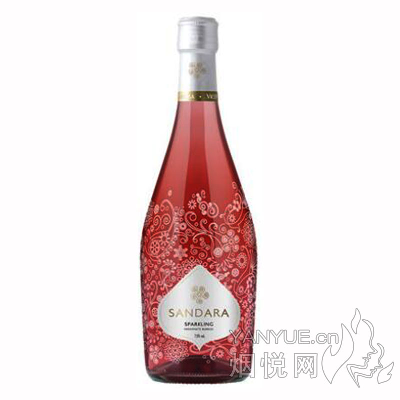 桑德拉红起泡红葡萄酒7.5° 750ml