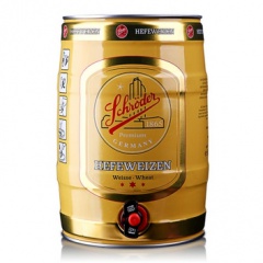 5.0°德国施罗德小麦啤酒5L